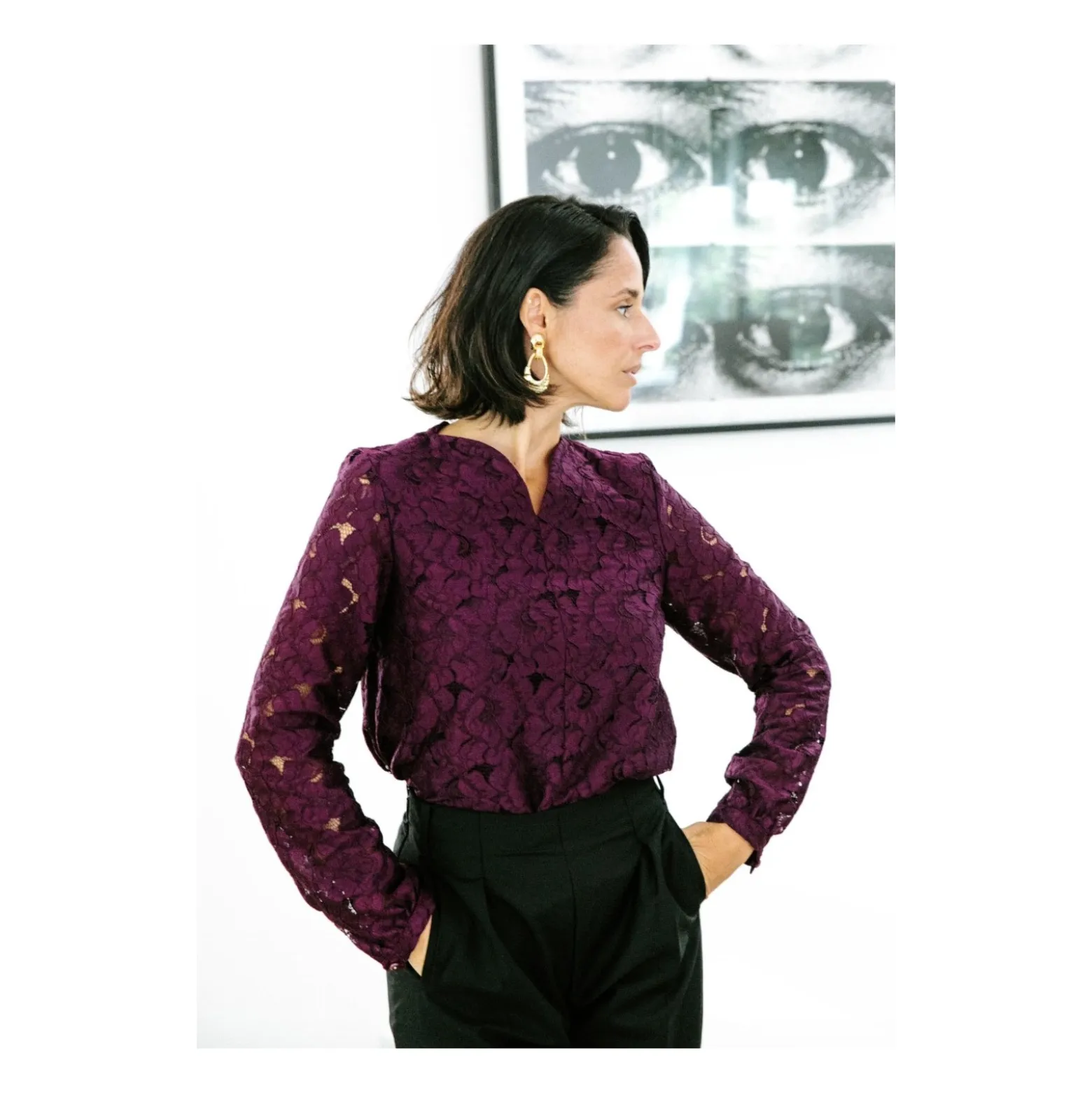 Patron Blouse Maison Fauve - Volata