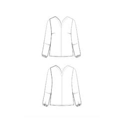 Patron Blouse Maison Fauve - Volata
