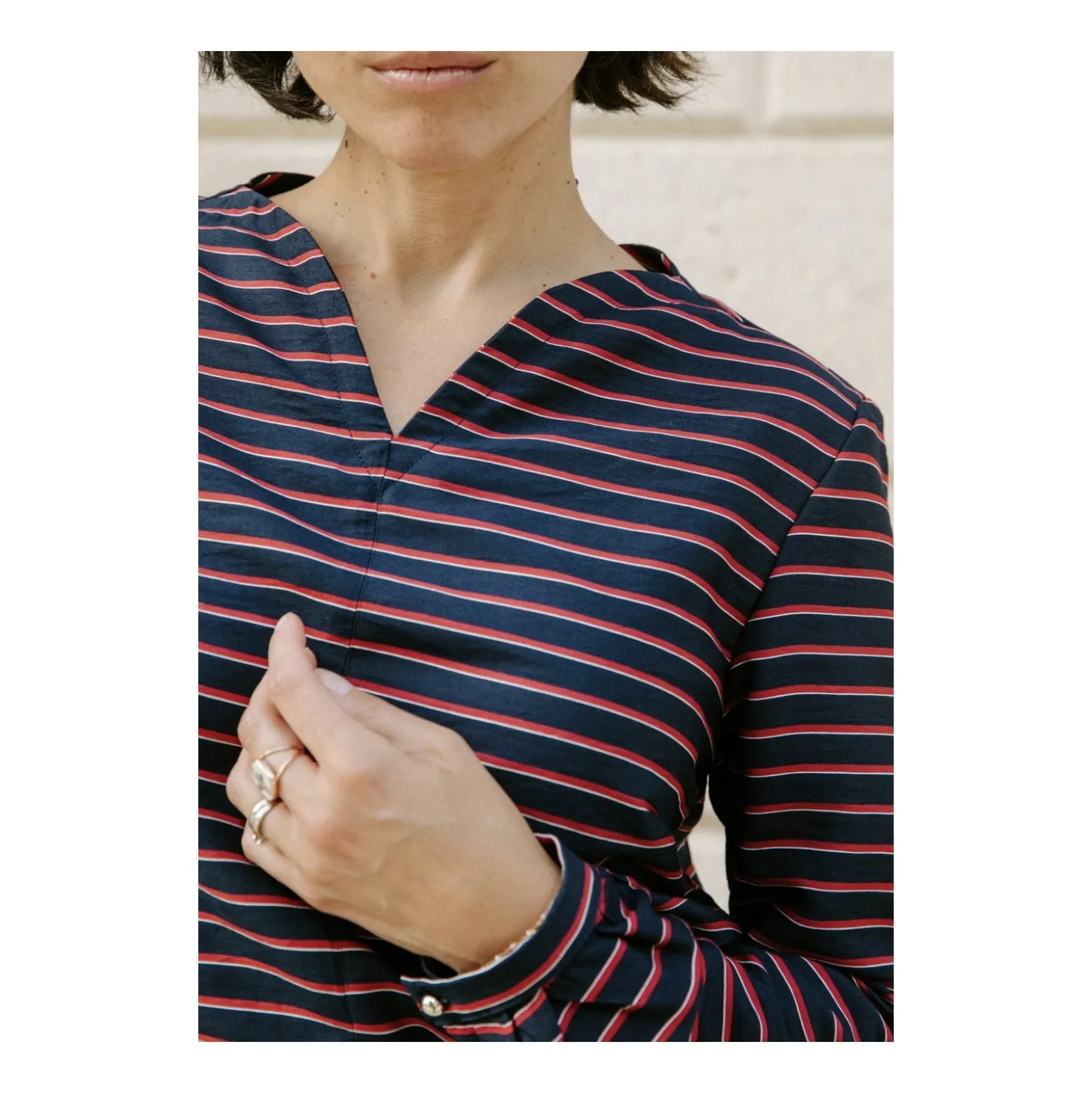 Patron Blouse Maison Fauve - Volata
