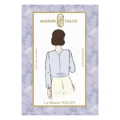 Patron Blouse Maison Fauve - Volata