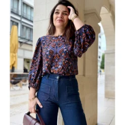 Patron Blouse Robe Clématisse Pattern - Dahlia