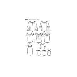 Patron Blouse Romantique Femme - New Look 6892
