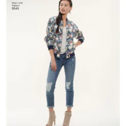 Patron Bombers Femme - New Look 6545