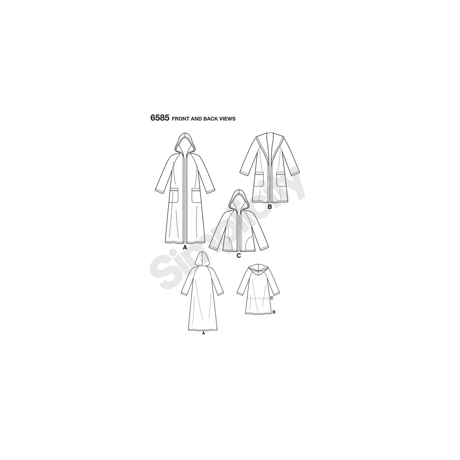 Patron Bombers Femme - New Look 6545