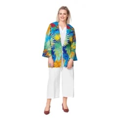 Patron caftan Femme grande taille - Burda n°6107