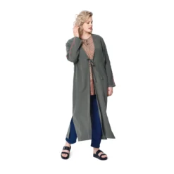 Patron caftan Femme grande taille - Burda n°6107
