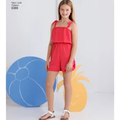 Patron Combinaison Décontractée Enfant - New Look 6389