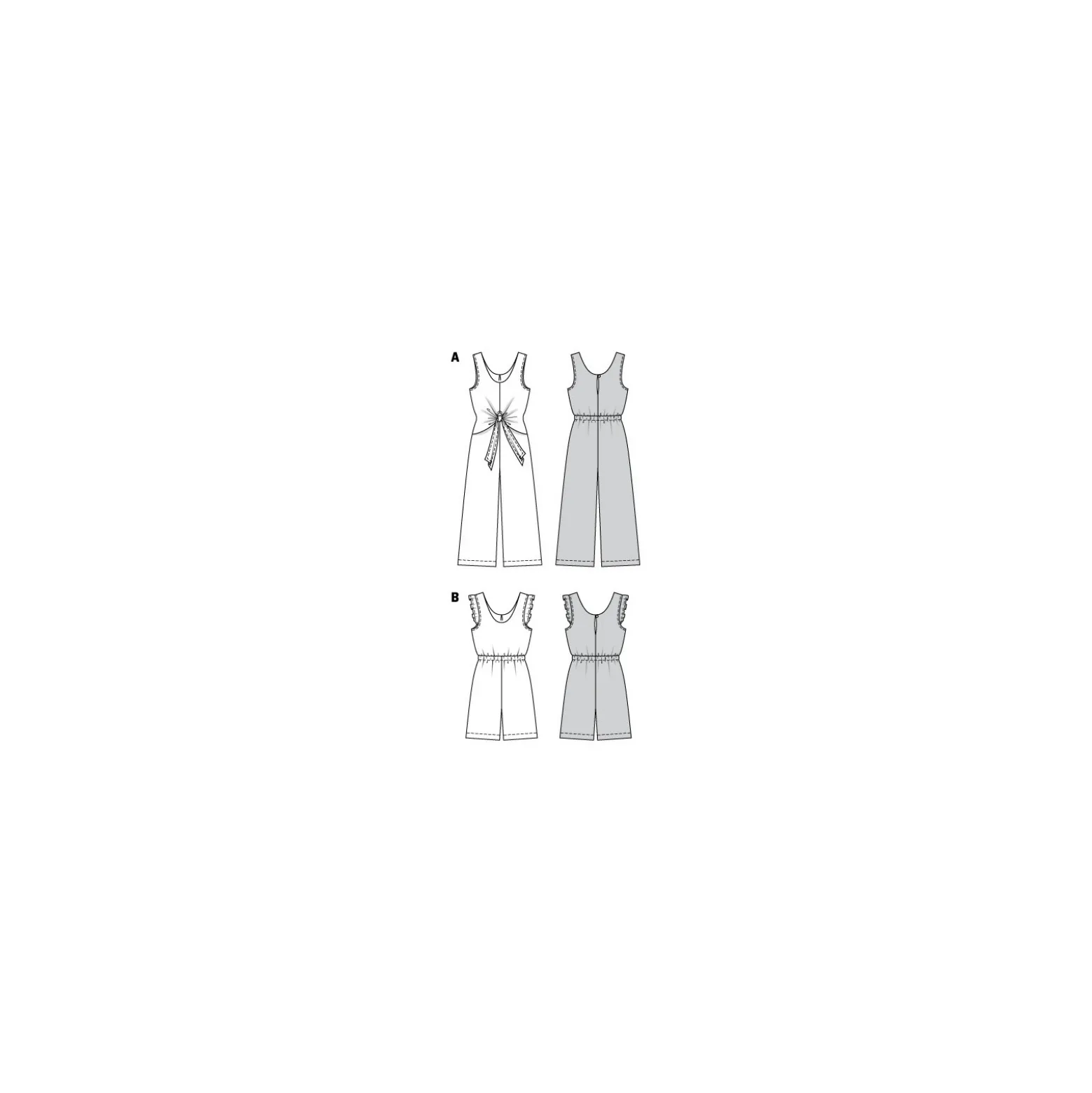 Patron combinaison Femme - Burda n°6134