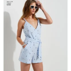 Patron Combishort Femme - New Look 6493