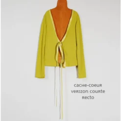 ♥ Patron Coupé-Couzu - Enfant petit cache-coeur ♥