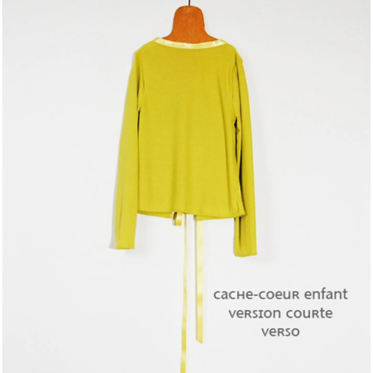 ♥ Patron Coupé-Couzu - Enfant petit cache-coeur ♥