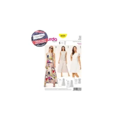 Patron Cousu Main Robe Burda n°6628 - Saison 3