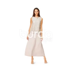 Patron Cousu Main Robe Burda n°6628 - Saison 3