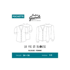 Patron Couture Générale Blouse - La vie en blouse