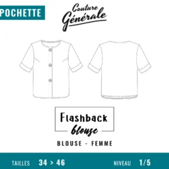 Patron Couture Générale Blouse - Flashback blouse
