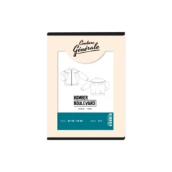 Patron Couture Générale Bomber - Bomber Boulevard