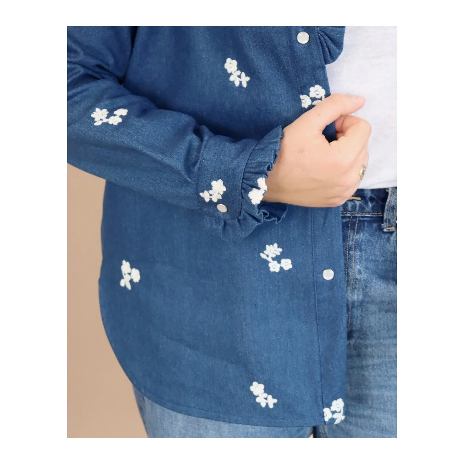 Patron Couture Générale chemise / robe - Jean & col (PDF)