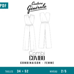 Patron Couture Générale Combinaison - Combi-Combo (PDF)