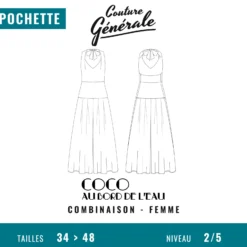 Patron Couture Générale Combinaison - Coco au bord de l'eau