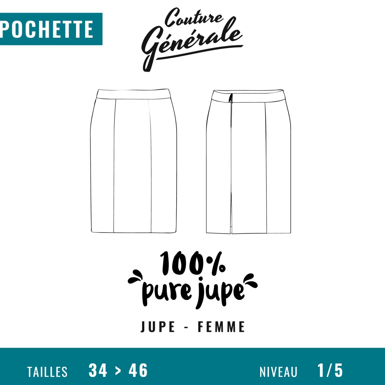 Patron Couture Générale Jupe – 100% pure jupe