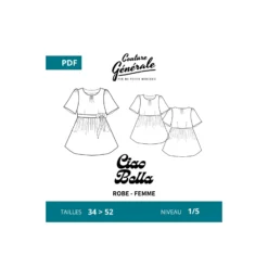 Patron Couture Générale robe - Ciao Bella (PDF)
