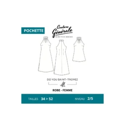 Patron Couture Générale robe - Do you Saint-Tropez
