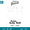 Patron Couture Générale Robe – Petite baby doll (PDF)