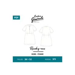 Patron Couture Générale robe - Rendez-vous (PDF)