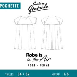 Patron Couture Générale Robe – Robe is in the air