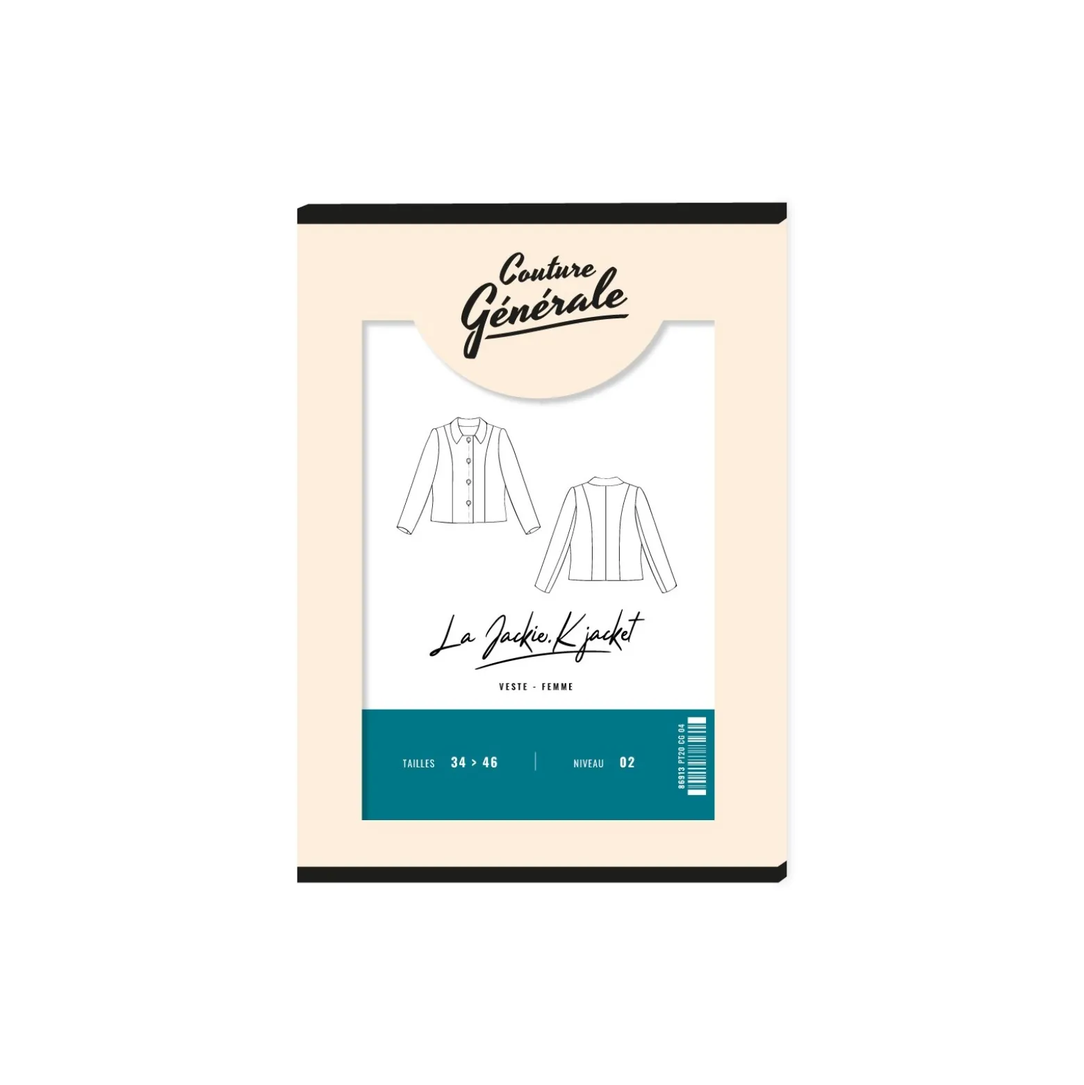 Patron Couture Générale Veste – La Jackie.K Jacket
