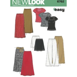 Patron Ensemble Casual Femme - New Look 6762