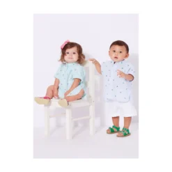 Patron Ensemble chemise mixte Bébé - New Look 6725