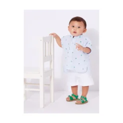 Patron Ensemble chemise mixte Bébé - New Look 6725
