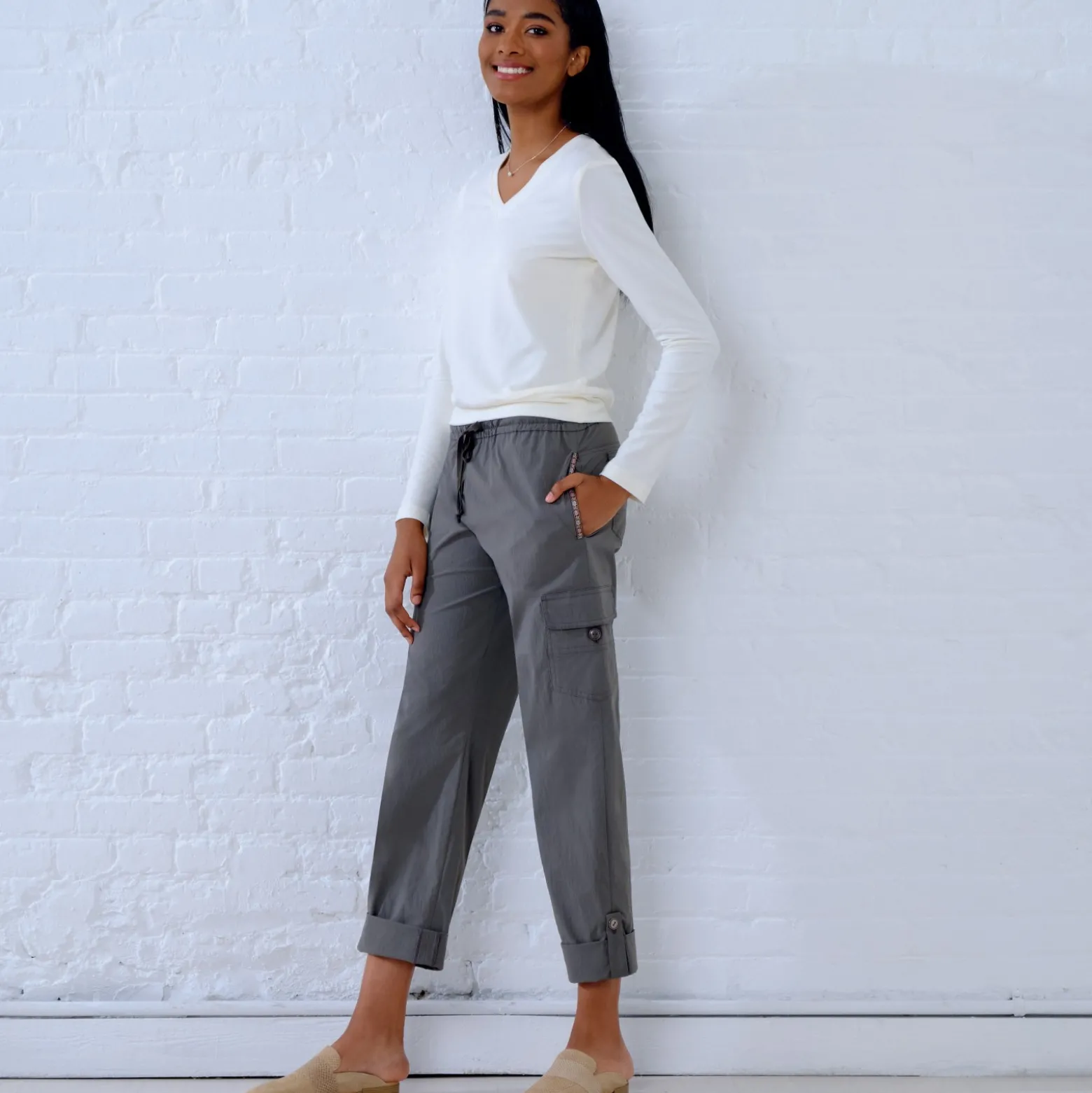 Patron Ensemble Décontracté Femme - New Look 6644