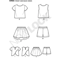 Patron Ensemble Enfant - New Look 6465