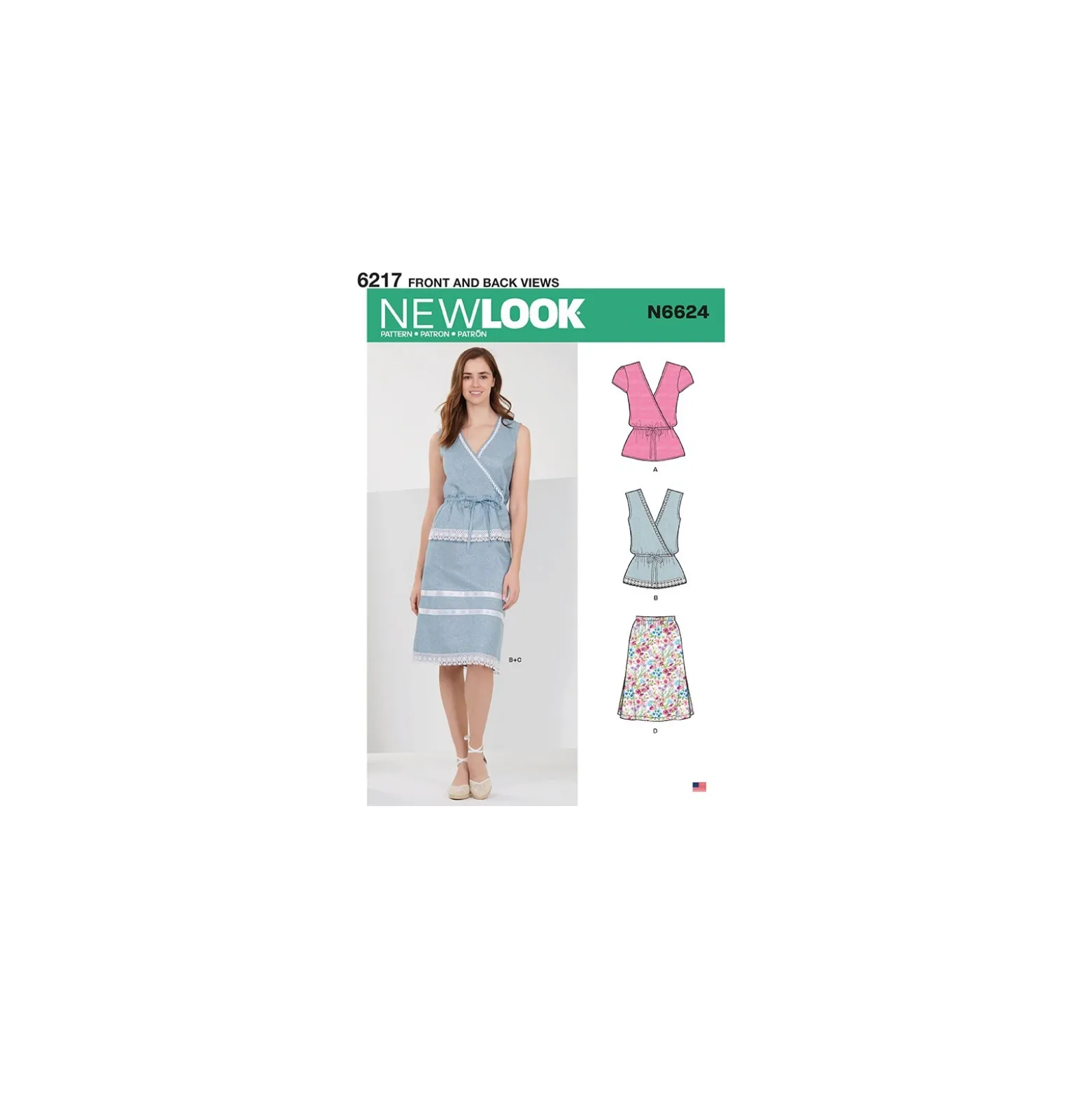 Patron Ensemble Femme - New Look 6624