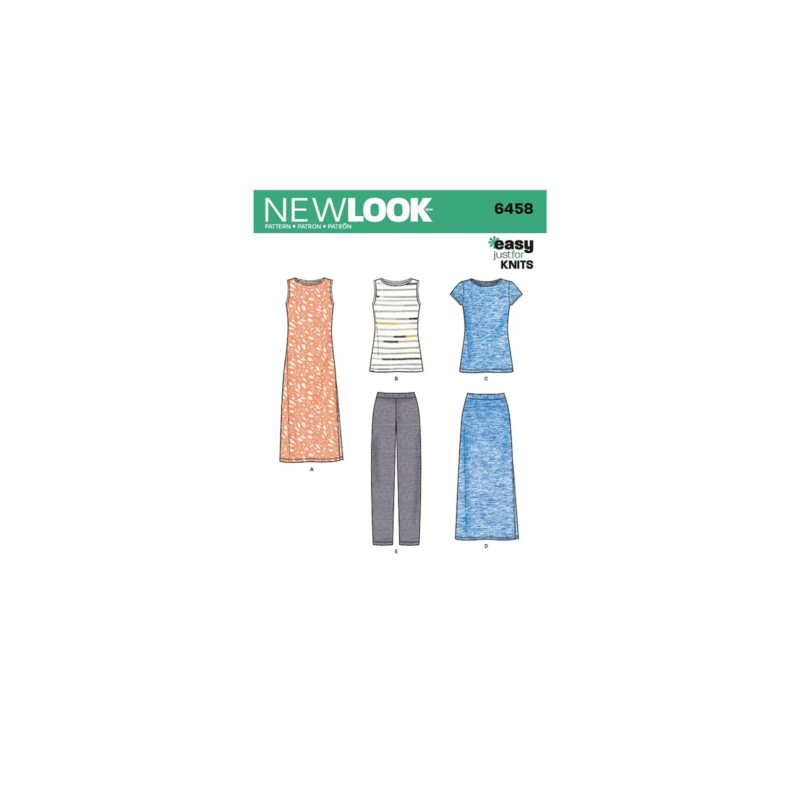 Patron Ensemble Femme - New Look 6458