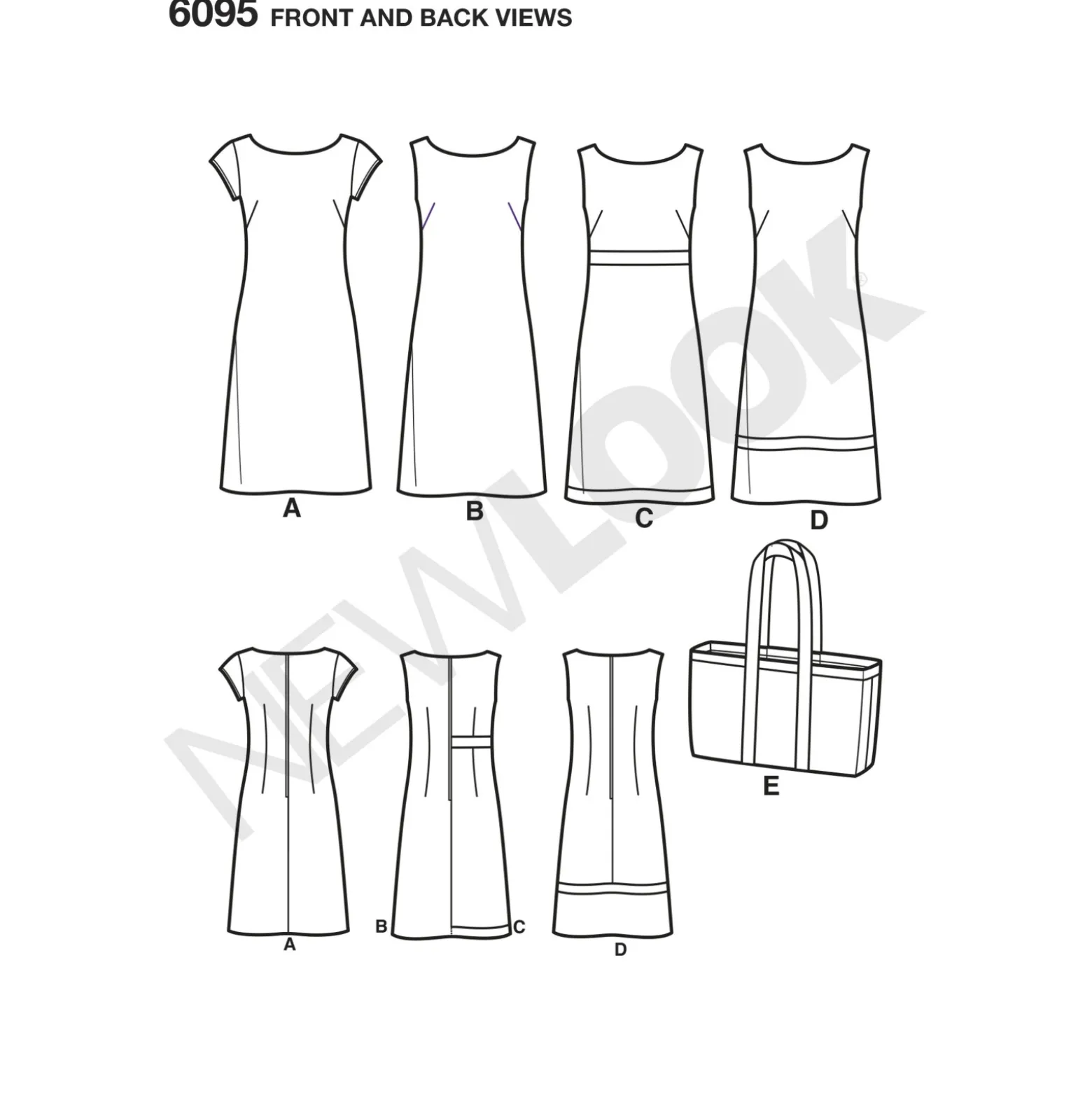 Patron Ensemble Femme - New Look 6095