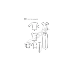 Patron Ensemble Femme - New Look 6216