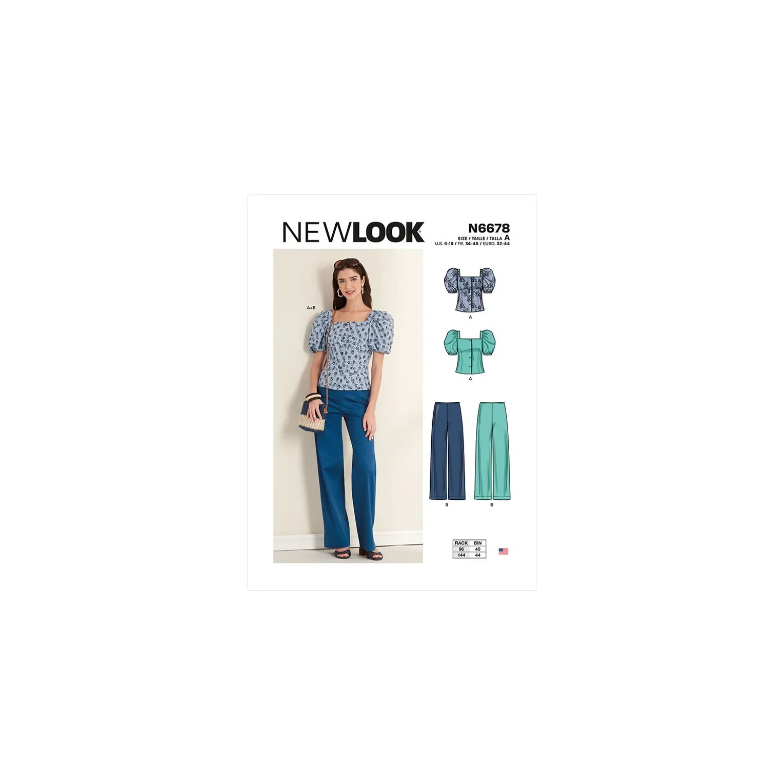 Patron Ensemble Femme - New Look 6678