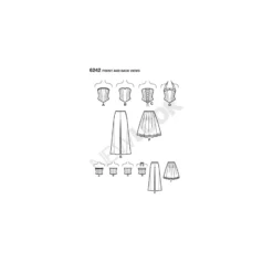 Patron Ensemble Femme - New Look 6242