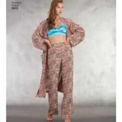 Patron Ensemble pyjama Femme - Simplicity n°8800