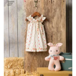 Patron Ensemble sans manches Bébé - Simplicity n°8347