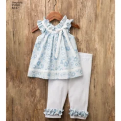 Patron Ensemble sans manches Bébé - Simplicity n°8347