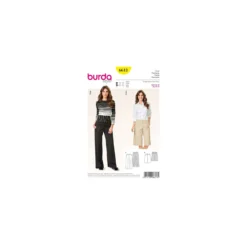 Patron Femme Pantalon Burda n°6613