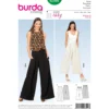 Patron Femme Pantalon jambes amples Burda N°6544