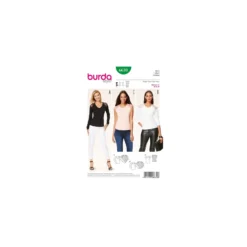 Patron Femme T-shirt Burda n°6630
