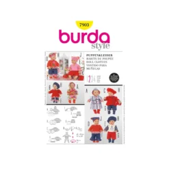 Patron Habits de poupée Burda n°7903
