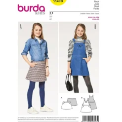 Patron Jupe Burda Kids N°9356