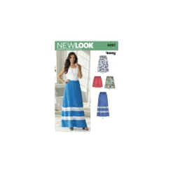 Patron Jupe Longue Femme - New Look 6287